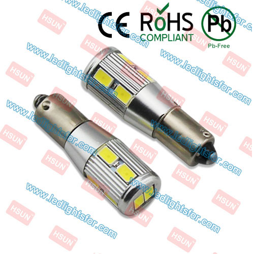 2 x AMPOULES H6W 3-LED Super Canbus 400Lms XENLED - GOLD - BAX9S -  France-Xenon